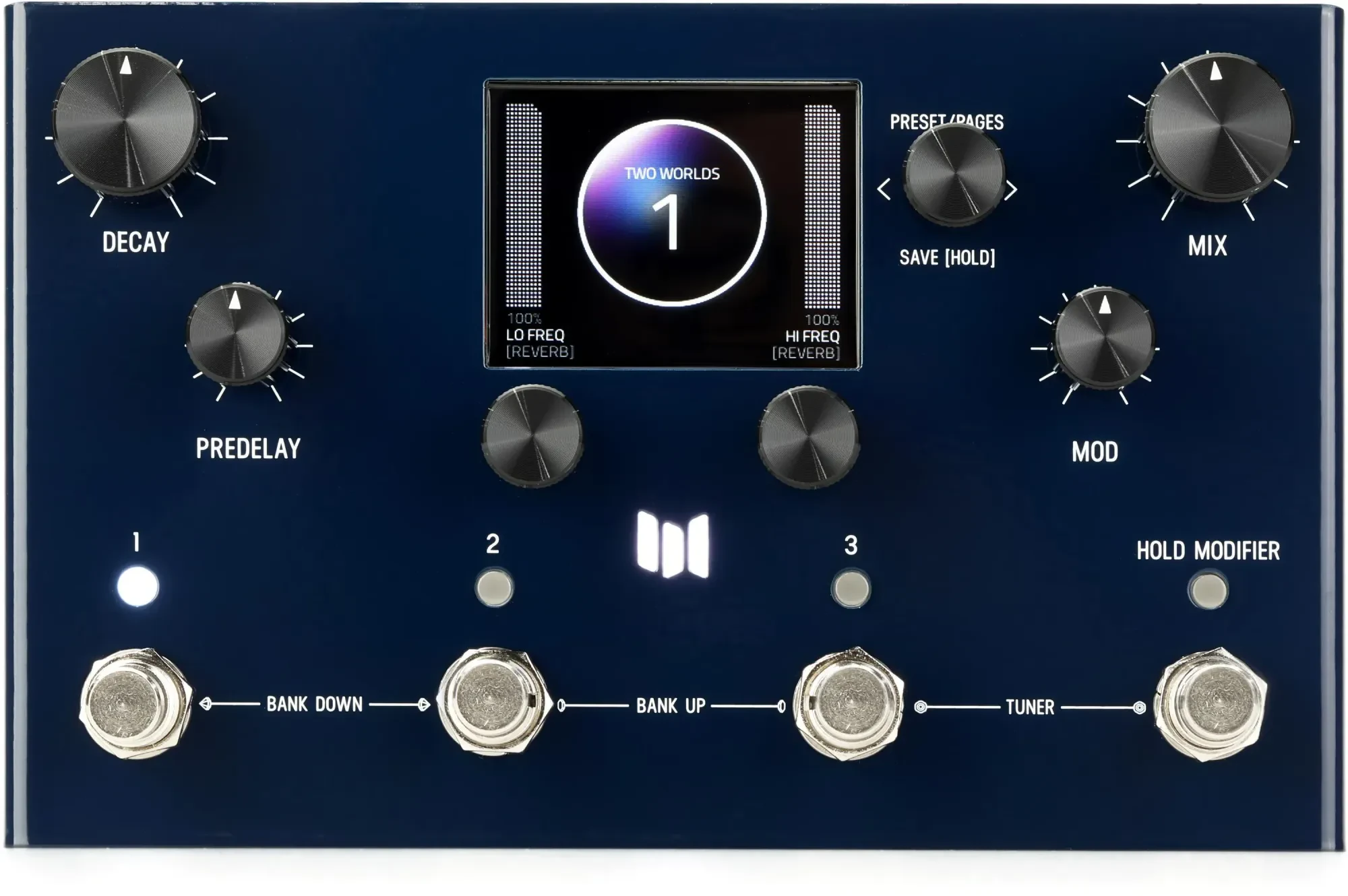 Педаль эффектов для электрогитары Meris MercuryX Reverb