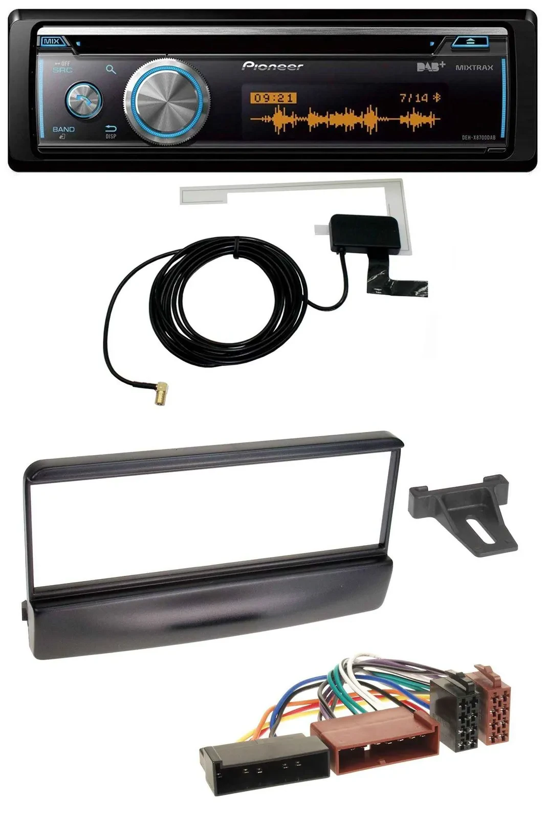 Автомагнитола Pioneer Bluetooth DAB MP3 USB CD для Ford Mondeo 96–02, Puma с 97