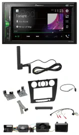 Pioneer MP3 DAB Lenkrad 2DIN Bluetooth Autoradio für BMW 1er PDC man. Klima E87/