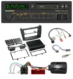 Blaupunkt USB DAB Bluetooth Lenkrad Autoradio für Mazda 3 2009-2013 analog