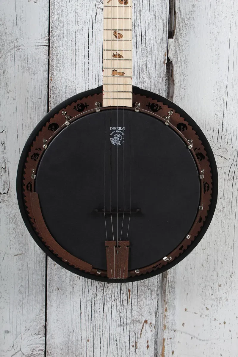 Deering Limited Edition Goodtime Zombie Killer III 5 String Resonator Banjo
