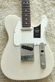 Fender Player II Telecaster guitar, Rosewood Fingerboard, White Blonde - Demo