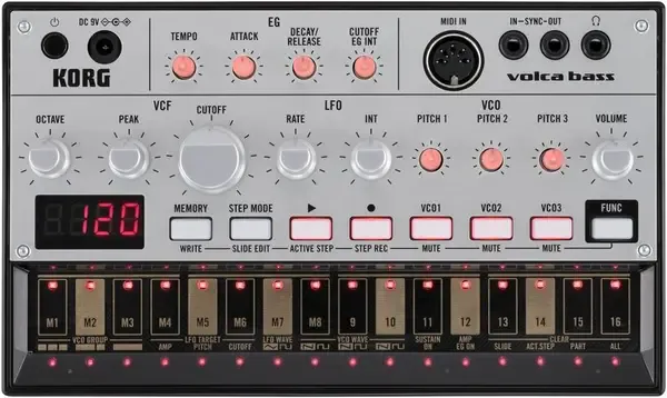 Бас-машина Korg Volca Bass