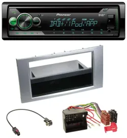 Pioneer USB MP3 DAB AUX CD Autoradio für Ford Galaxy Focus C-Max S-Max 03-07 sil