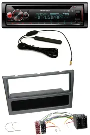 Pioneer USB DAB MP3 Bluetooth CD Autoradio für Opel Corsa C Meriva Signum Vectra