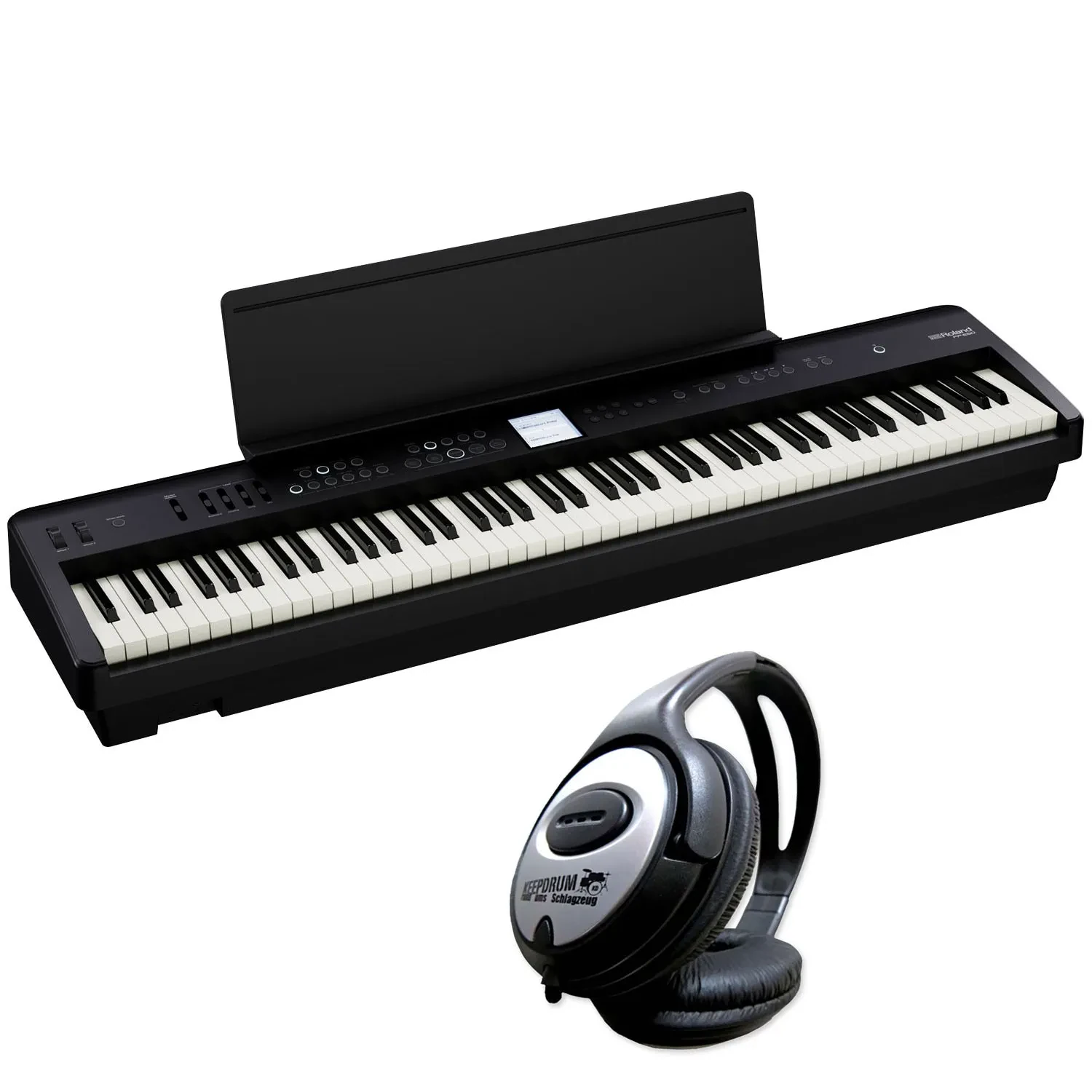 Цифровое пианино ROLAND FP-E50 с наушниками keepdrum