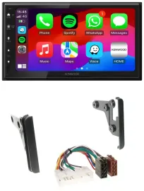 Автомагнитола Kenwood 2-DIN, MP3, USB, DAB, Bluetooth для Toyota Tundra/Celica/FJ