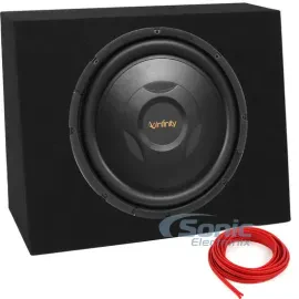 Infinity REF1200S 1000W 12" Sealed and loaded Enclosure