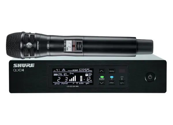 Цифровая радиосистема с ручным микрофоном Shure QLXD24E/K8B G51
