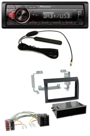 Автомагнитола для Citroen Jumper/Fiat Ducato (2006–2011) Pioneer 1-DIN, DAB, USB, AUX, MP3, черный