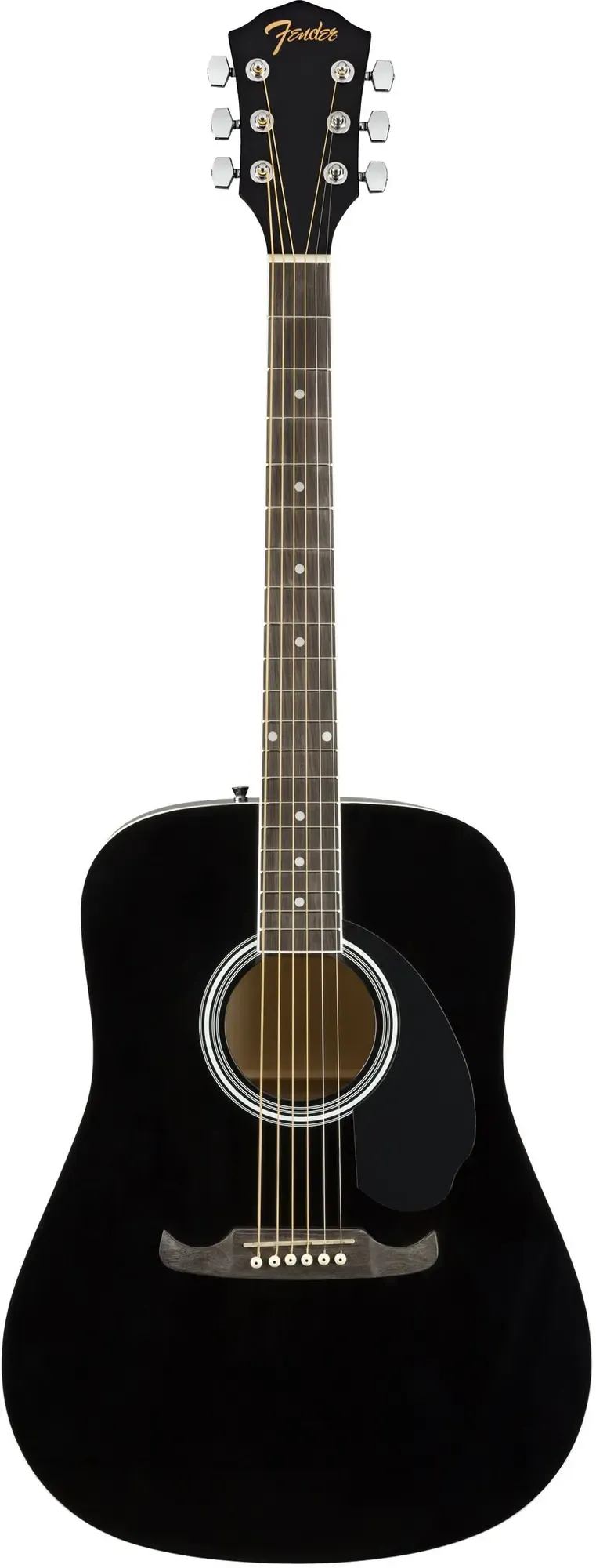 Акустическая гитара Fender FA-125 Dreadnought Black WN