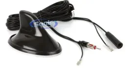 Metra 44-UA42 Shark Fin Style Roof Mount Universal Amplified Am / Fm Car Antenna