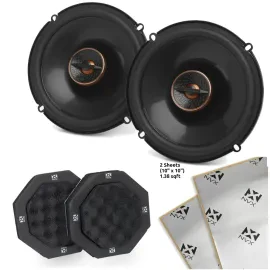 Infinity REF607F 6.5" Reference Series Coaxial + Accessories