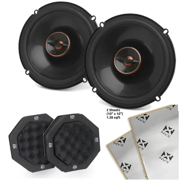 Infinity REF607F 6.5" Reference Series Coaxial + Accessories