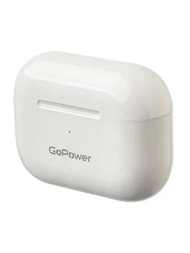 00-00035138 PodsPro Наушники внутриканальные, bluetooth 5.3 с микр., белый, GoPower