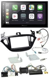 Автомагнитола Pioneer 2-DIN Bluetooth DAB USB для Opel Adam/Corsa E (с 2013)