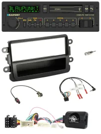 Blaupunkt USB DAB Bluetooth Lenkrad Autoradio für Dacia ab 2012 schwarz
