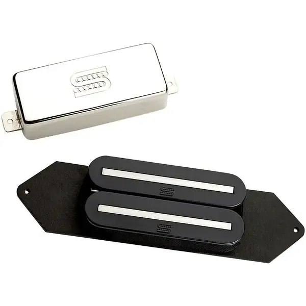 Комплект звукоснимателей для бас-гитары Seymour Duncan SRB-1 HB Rickenbacker Nickel Black