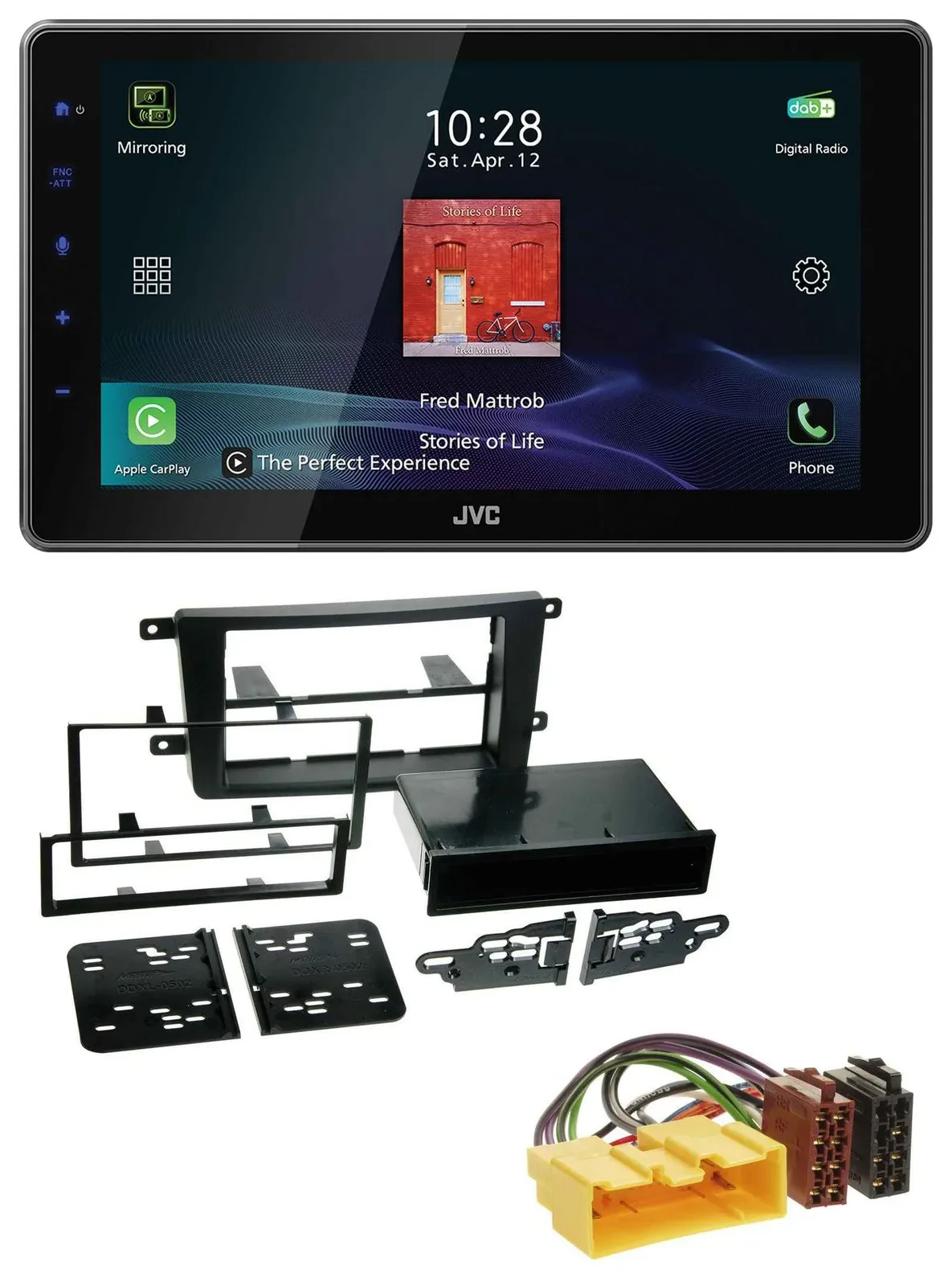 Автомагнитола для Mazda CX-9 (2007–2016) JVC DAB, MP3, Bluetooth, USB