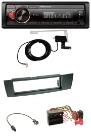 Pioneer 1DIN MP3 DAB USB AUX Autoradio für BMW 1er E87 3er E90-3 X1 E84 Z4 E89