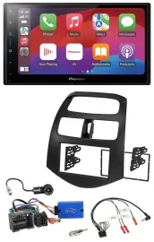 Pioneer DAB USB Lenkrad Bluetooth 2DIN Autoradio für Chevrolet Spark 2013-2015