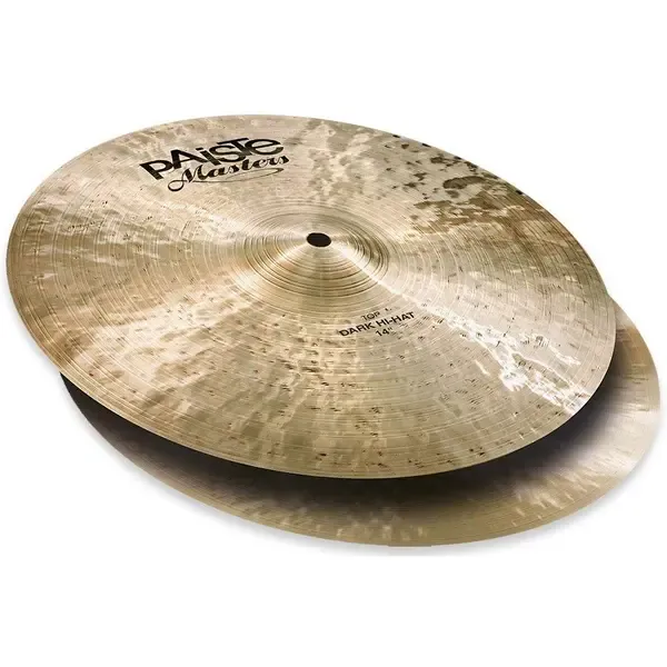 Тарелка барабанная Paiste 14" Masters Dark Hi-Hat (пара)