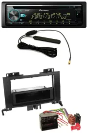 Pioneer CD MP3 AUX DAB USB Autoradio für Mercedes Sprinter ab 06 Rubbertouch
