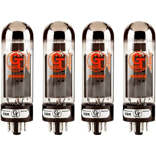 Лампа для усилителя Groove Tubes GT-E34L-S Gold Series Medium (подобранный квартет)