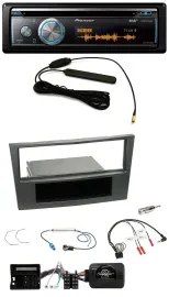 Автомагнитола для Opel Antara/Astra H/Zafira B Pioneer CD, USB, Bluetooth, DAB, поддержка кнопок на руле