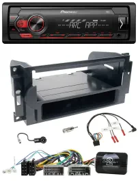 Pioneer DAB 1DIN MP3 Lenkrad USB Autoradio für Dodge / Jeep