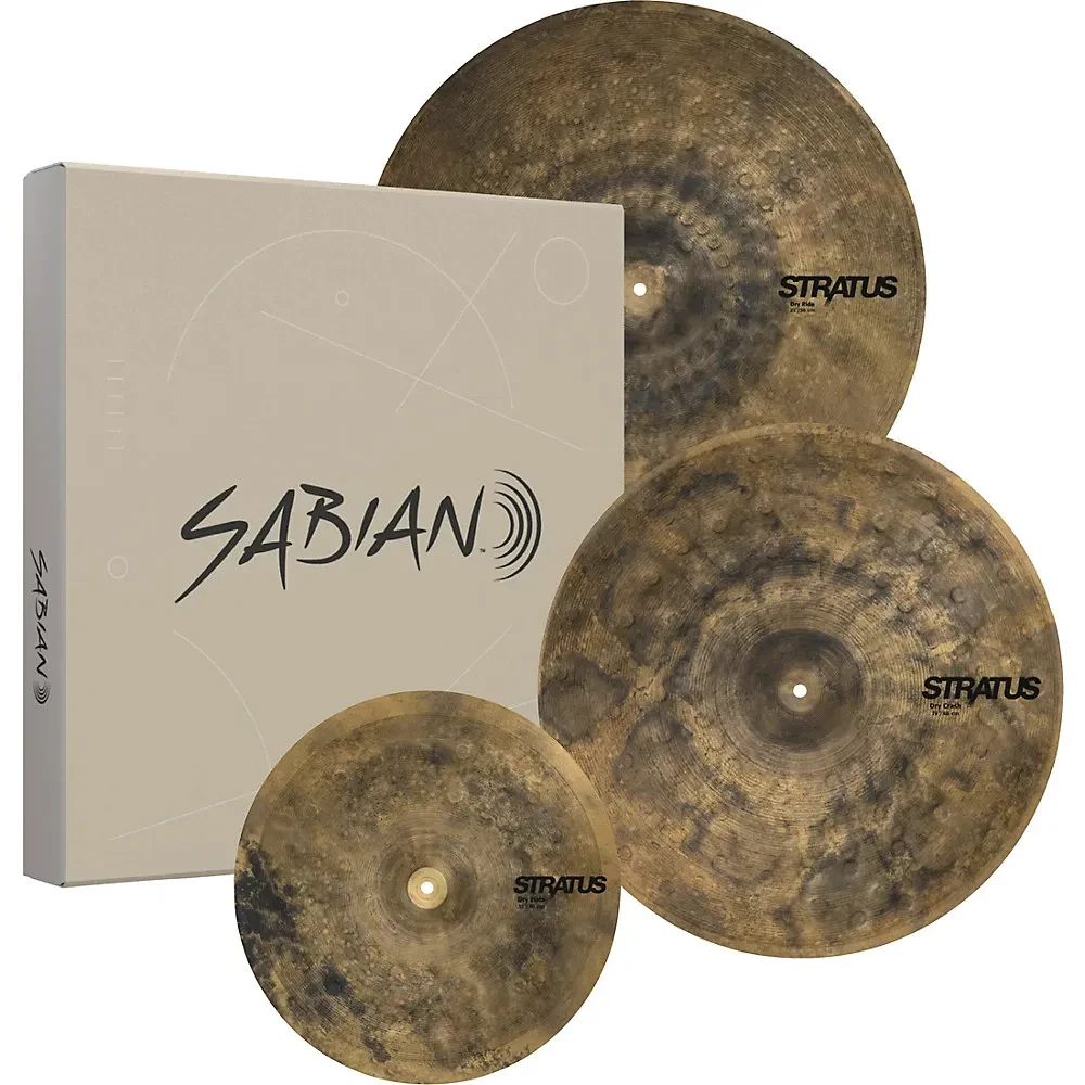 SABIAN Stratus Dry Performance 3Piece Cymbal Pack