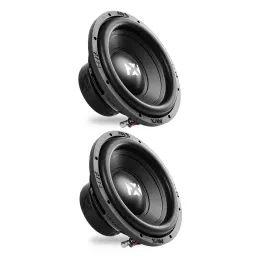 (2) NVX ESW104 250W RMS 10" Subwoofers, Single 4-Ohm, Enclosure Included