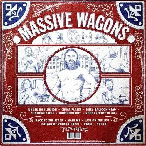 Виниловая пластинка Massive Wagons - Full Nelson [New Vinyl LP]