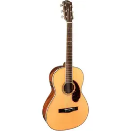 Электроакустическая гитара Fender PM-2E Parlor Ovangkol FB Natural
