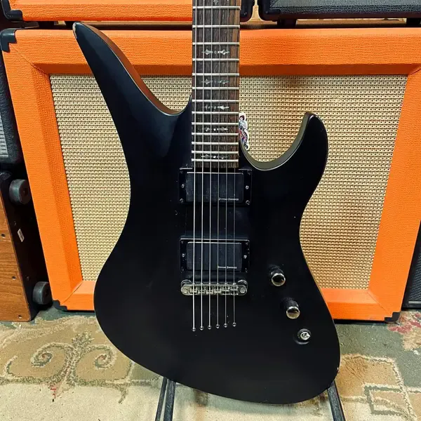 Электрогитара Schecter Revenger-6 FR HH Satin Black Indonesia 2000's