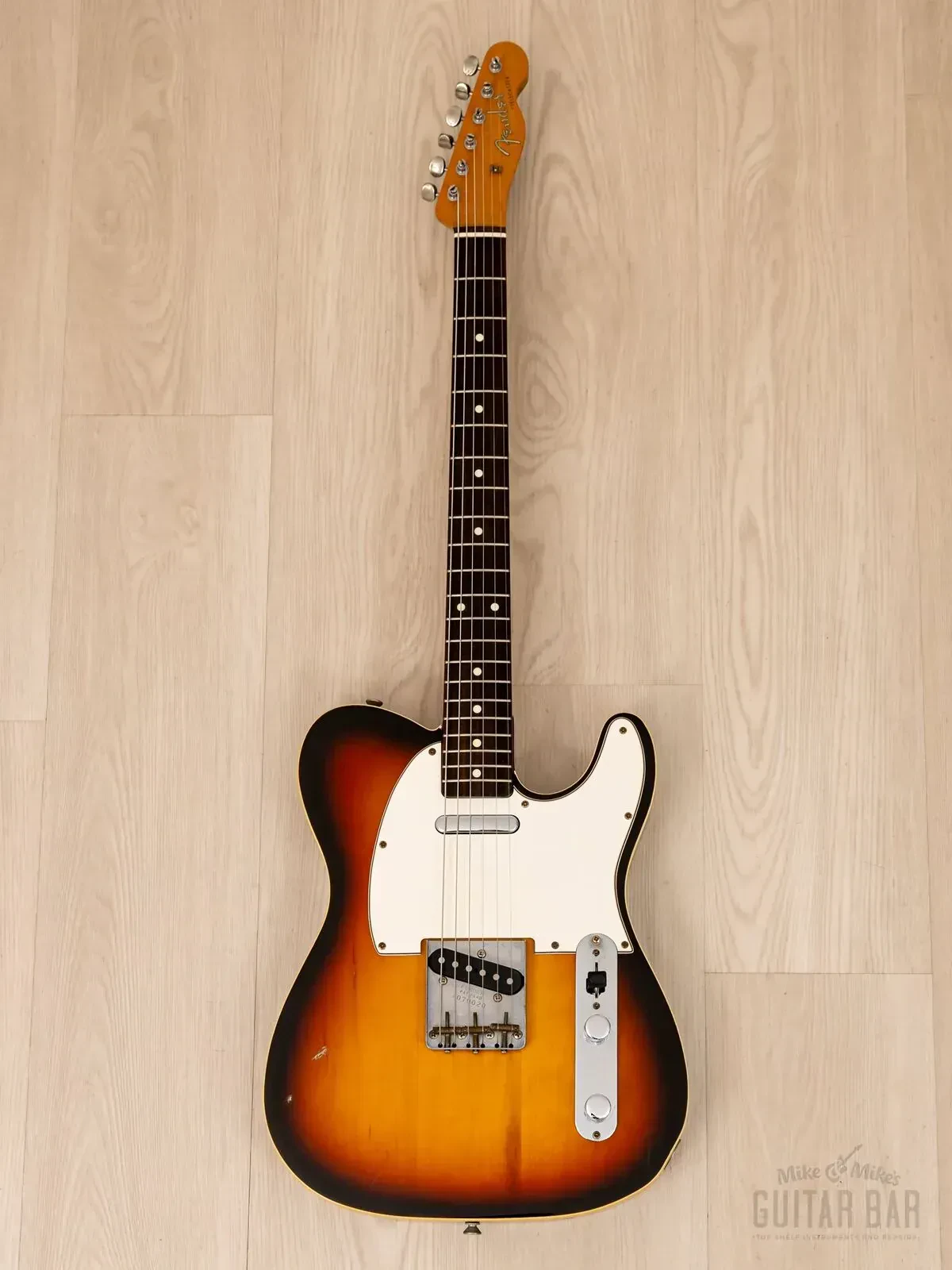 Электрогитара Fender Telecaster Custom 1962 Vintage Reissue TL62B-80 SS Sunburst w/gigbag Japan 1990s