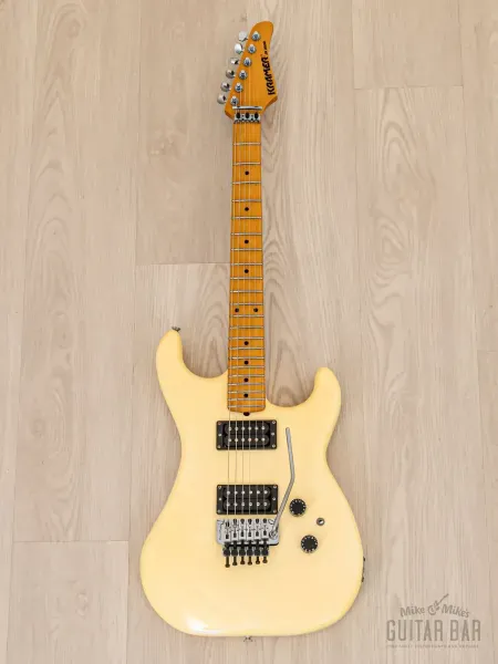 Электрогитара Kramer Focus JK2000 HH White w/gigbag Japan 1985