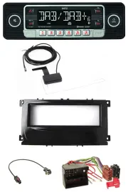 Dietz DAB Bluetooth USB MP3 Autoradio für Ford C-Max Galaxy Focus ab 2007 glänze