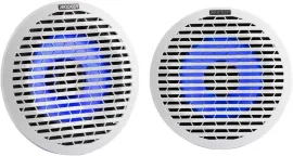 Kicker KM614FL 6.5" 2 Way Coaxial 4-ohm Shallow Marine Speakers
