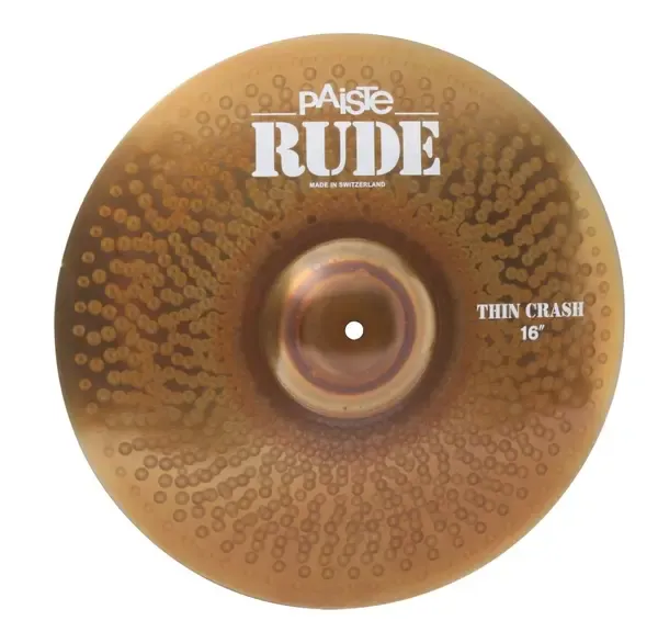 Тарелка барабанная Paiste 16" Rude Thin Crash