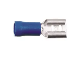 ACV Flachsteckhülse blau 1.5 2.5 mm² 4.8 mm 100 Stück 344801-2-P