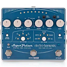 Педаль эффектов для электрогитары Electro-Harmonix Super Pulsar Tremolo Guitar Effects Pedal