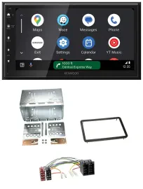 Kenwood DAB Bluetooth USB MP3 2DIN Autoradio für Alfa Romeo 159 Brera Spider ab