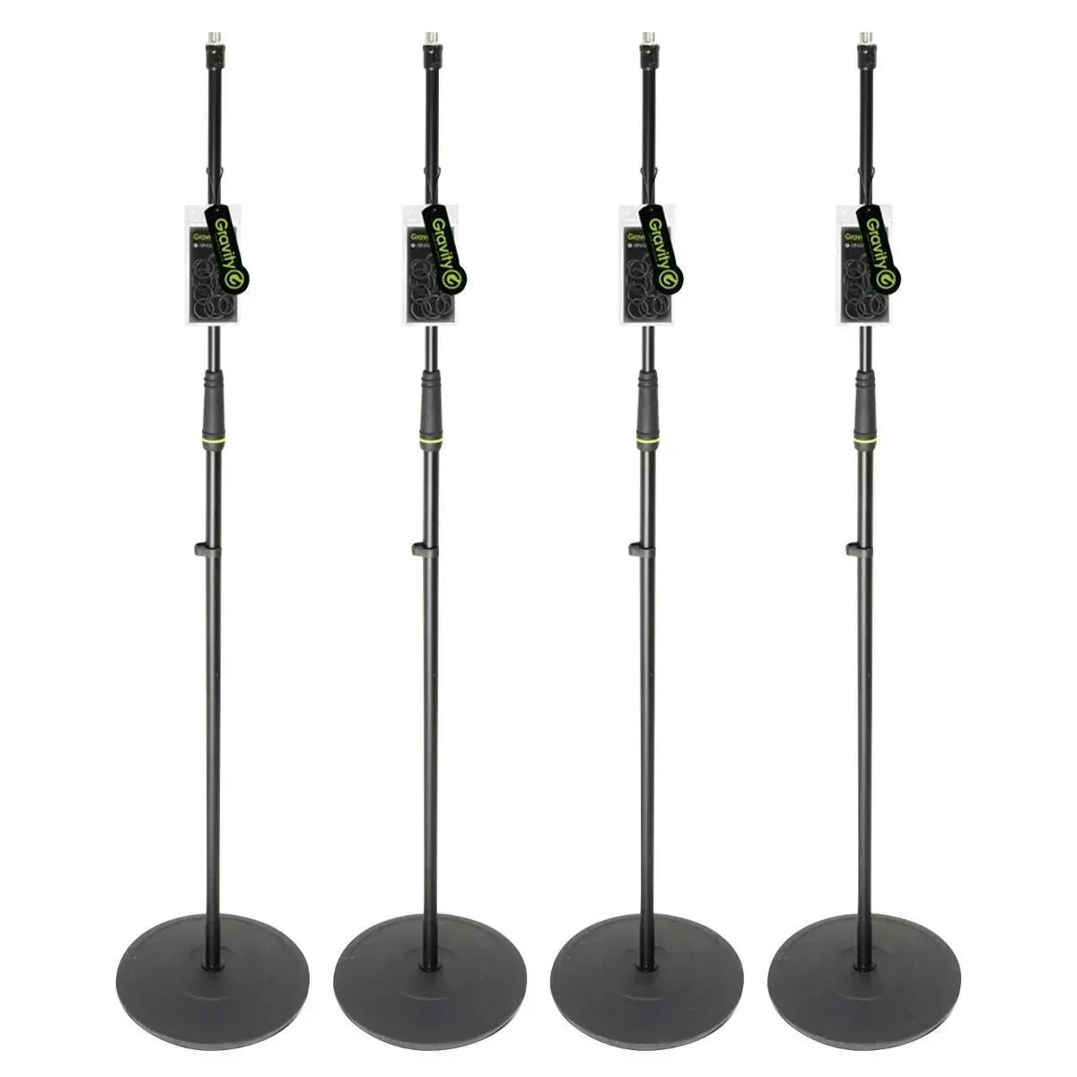 Стойка для микрофона GRAVITY GMS23 Black (4 штуки)