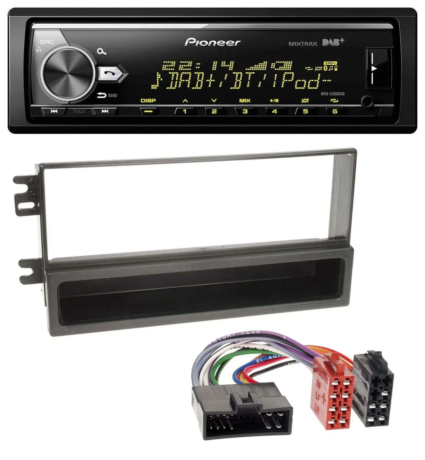 Pioneer Bluetooth USB DAB MP3 Autoradio für Kia Sportage I (2000-2005)