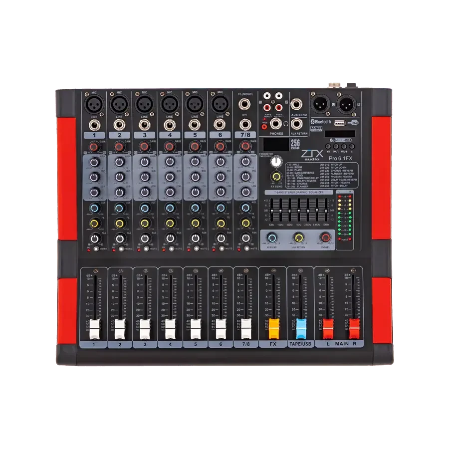 Цифровой микшер ZTX audio Pro 6.1Fx
