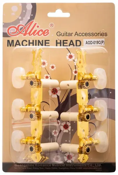 Комплект колковой механики для классической гитары ALICE AOD-019CP