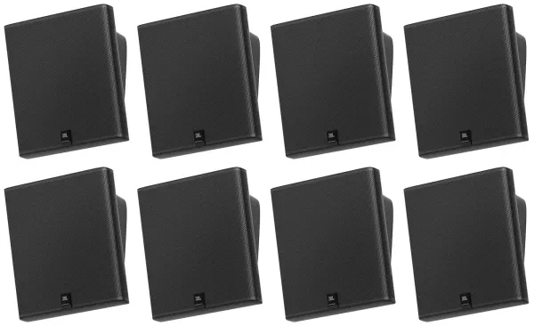Настенная акустика JBL SLP12/T Black (8 штук)