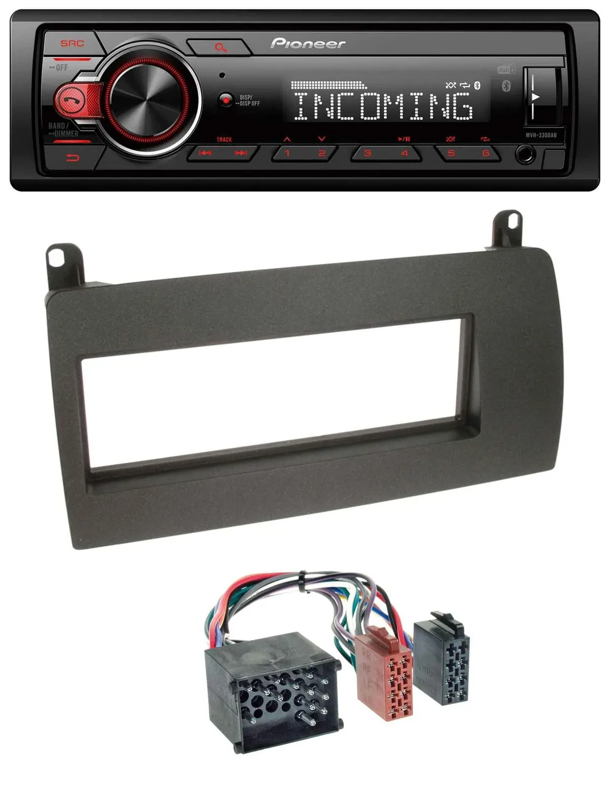 Pioneer Bluetooth USB DAB MP3 Autoradio für Rover 75 (1999-2001)