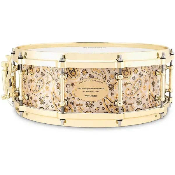 Малый барабан Ludwig Limited Edition Anderson .Paak Pee .Wee 14x5 Signature Vanderson Paisley Pattern